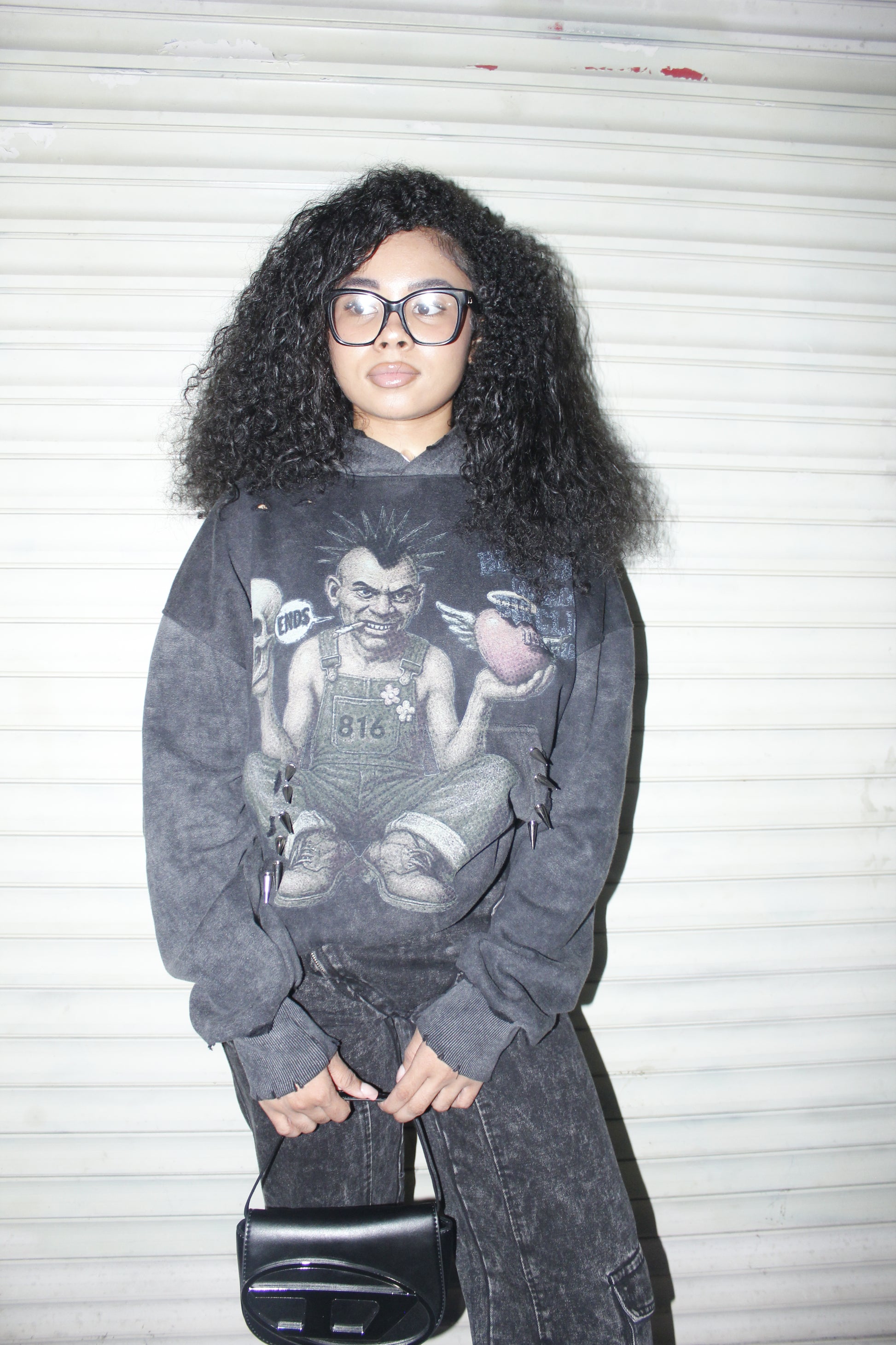 816 Spiked Hoodie - Blitzz816