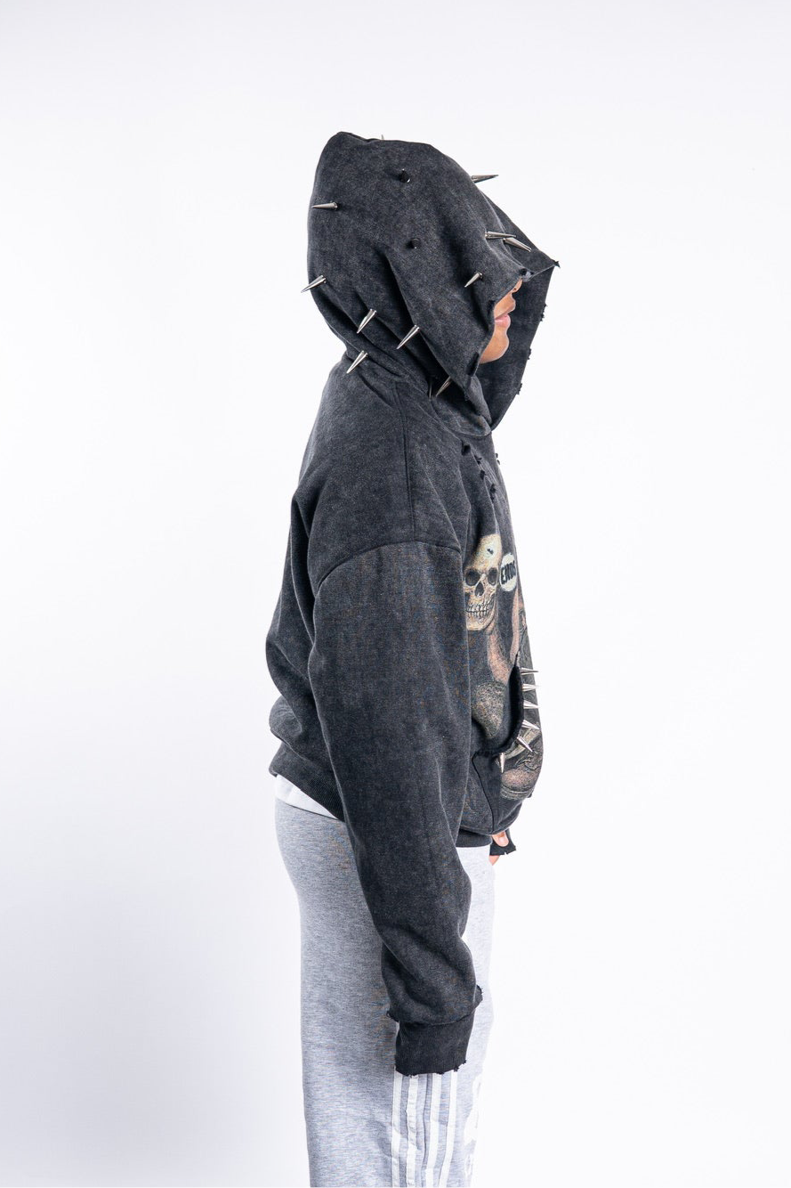 816 Spiked Hoodie - COMING SOON - Blitzz816